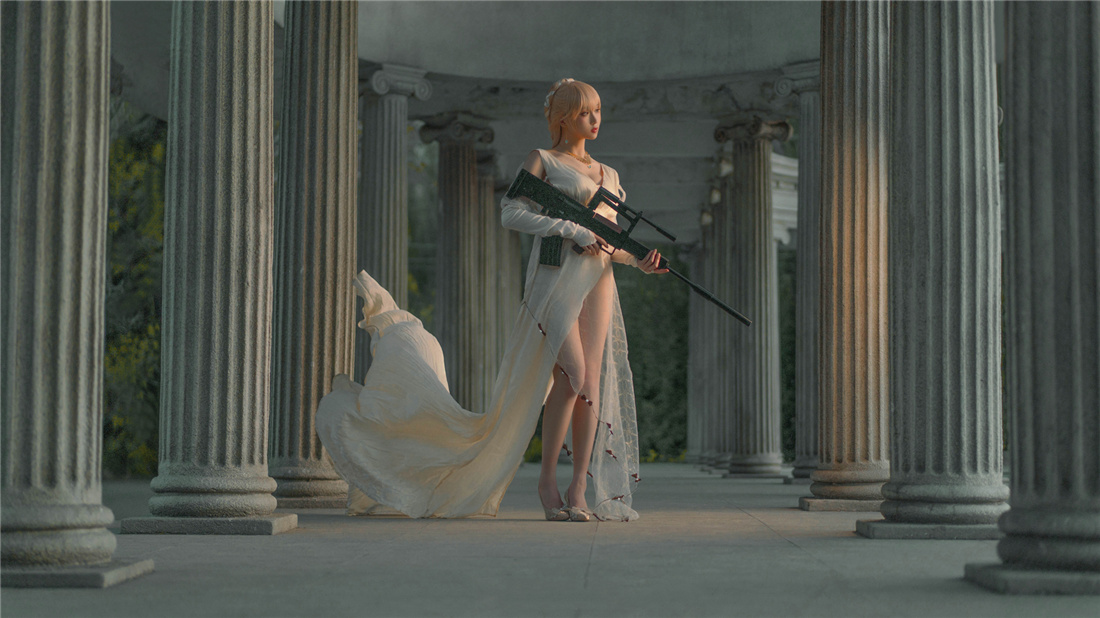 瓦斯塔亚小龙虾少女前线cos图片分享