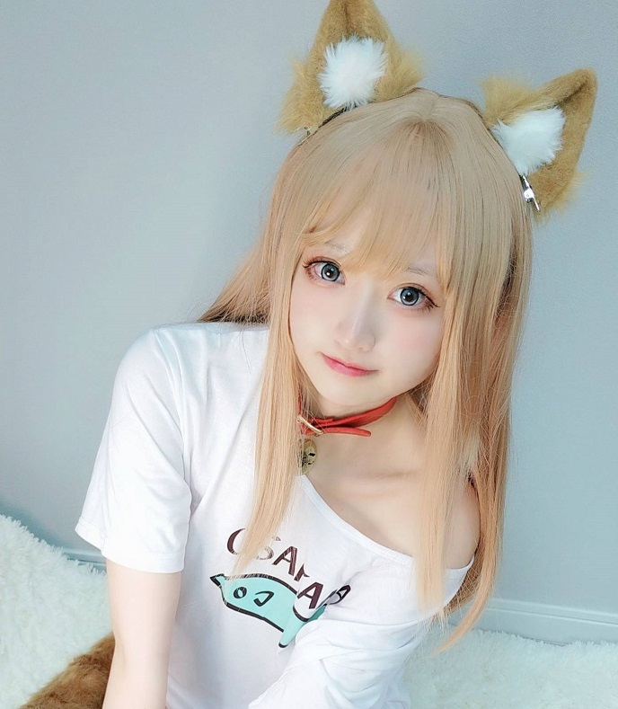 千阳(ちよ)黄豆粉和春丽乌拉拉cos图片鉴赏