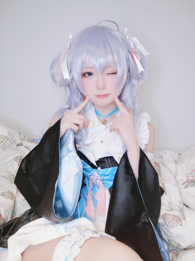 Yuki亭亭子fantia cos图鉴赏