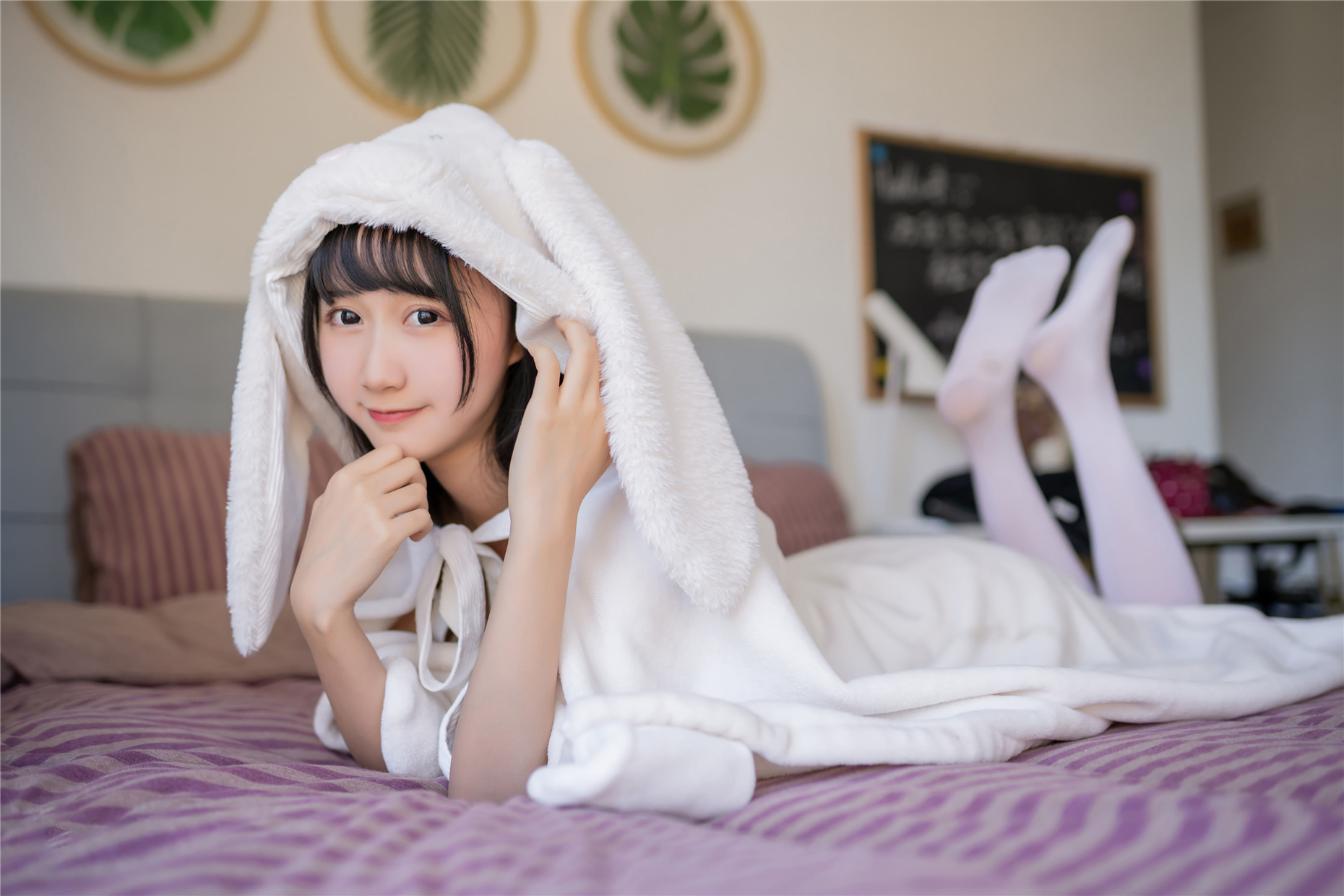 木绵绵owo浴巾兔子作品分享