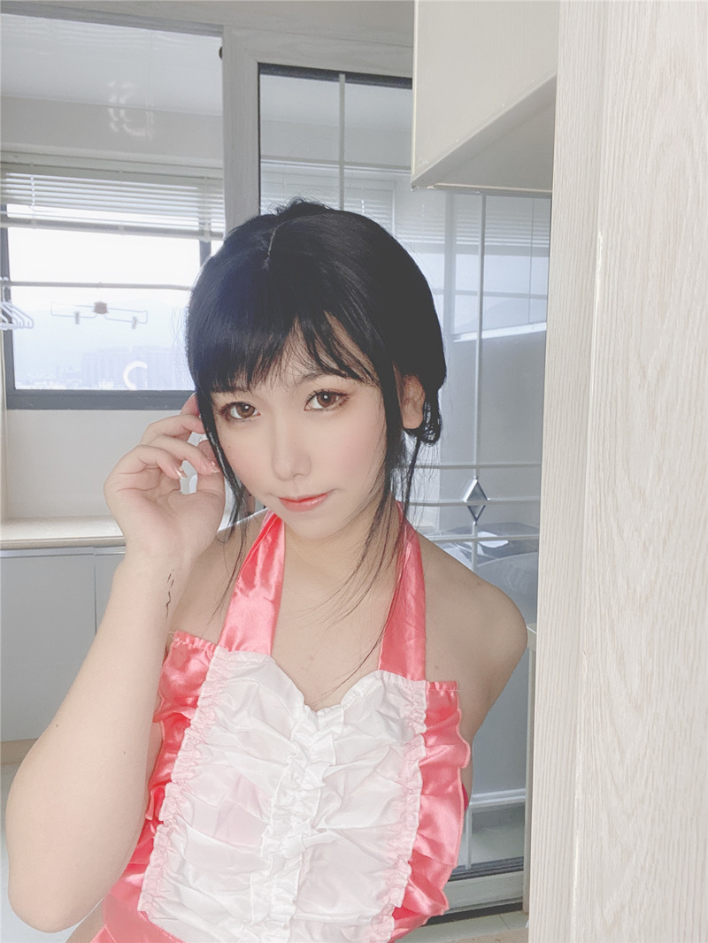 芋圆侑子围裙cos图片免费鉴赏