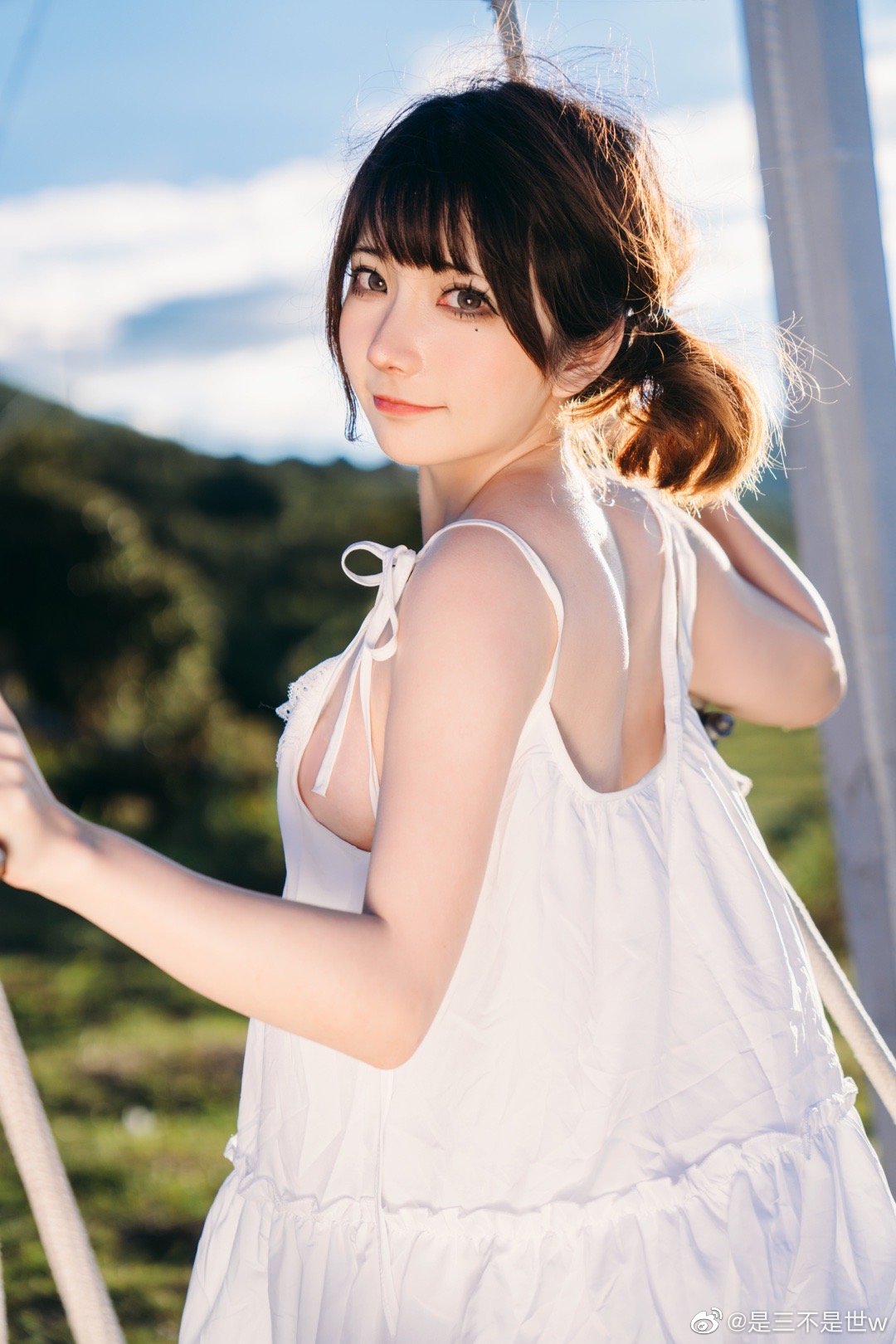 是三不是世w吊带摄影旅拍的魅力