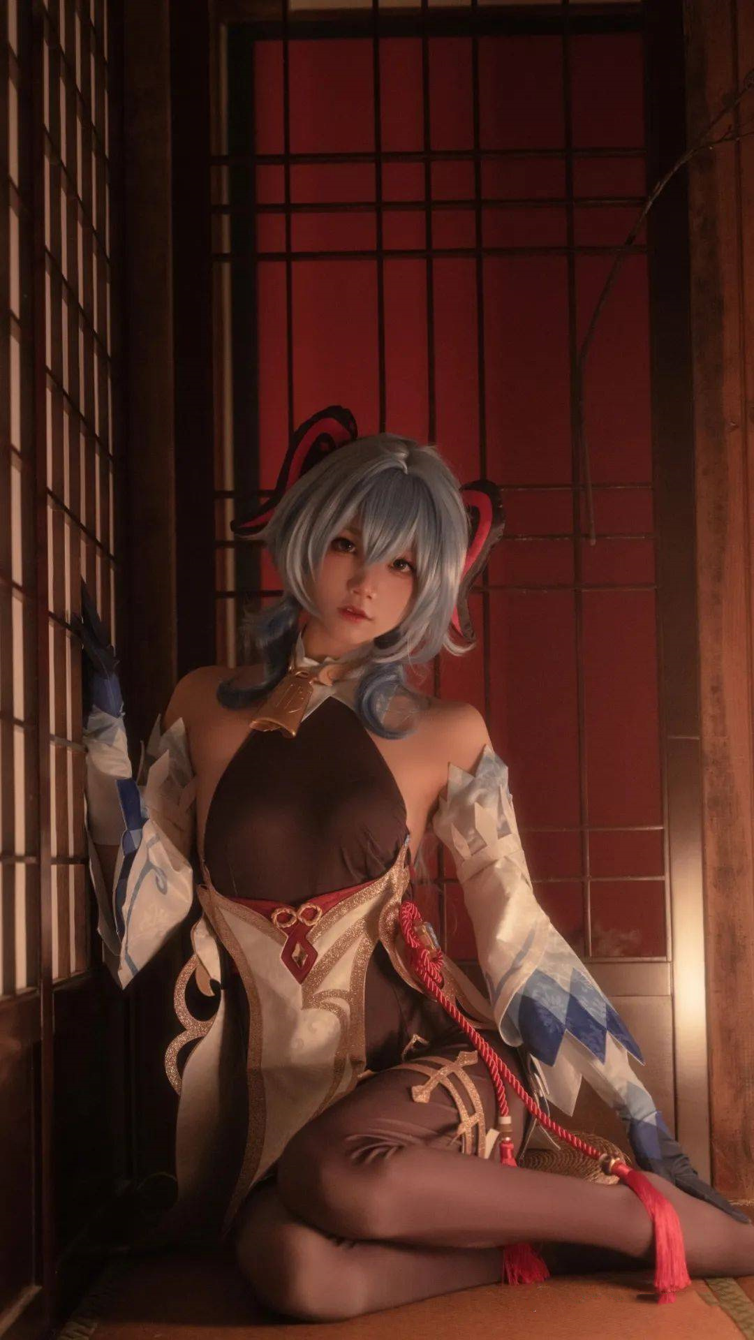 五更百鬼甘雨cos作品免费鉴赏