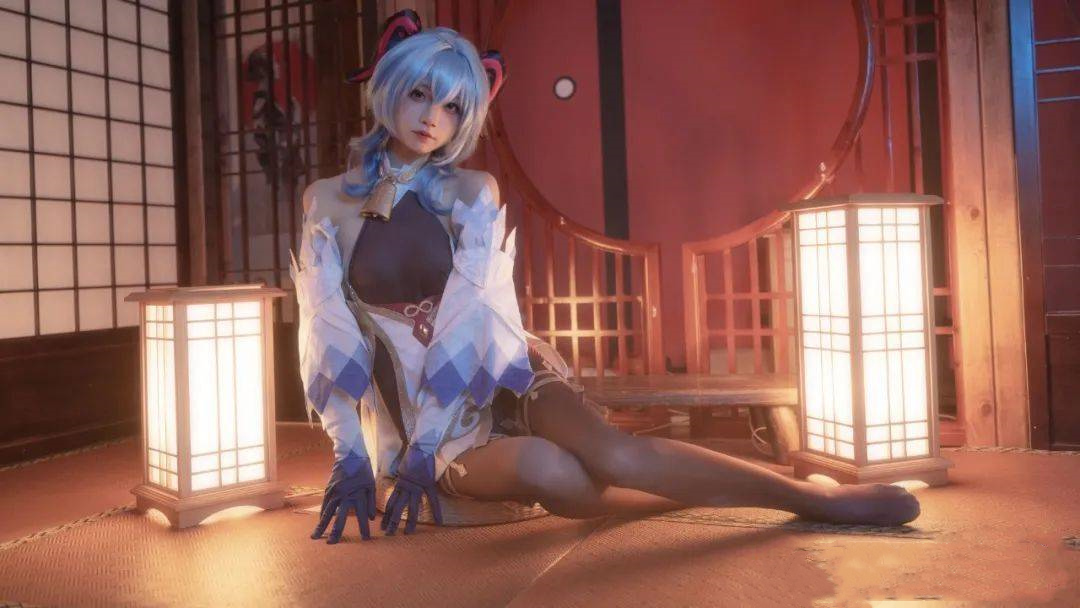 五更百鬼甘雨cos作品免费鉴赏