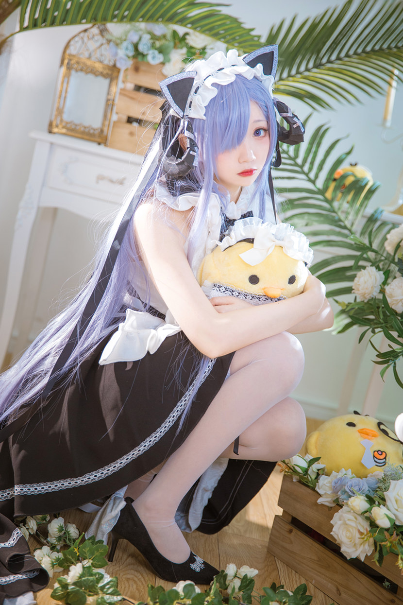小野寺地瓜奥古斯特女仆cos作品分享