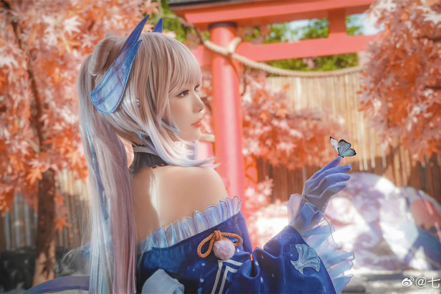 七七娜娜子珊瑚宫心海cos作品分享