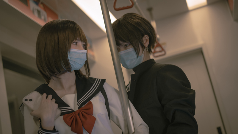 西园寺南歌电车物语cos图片