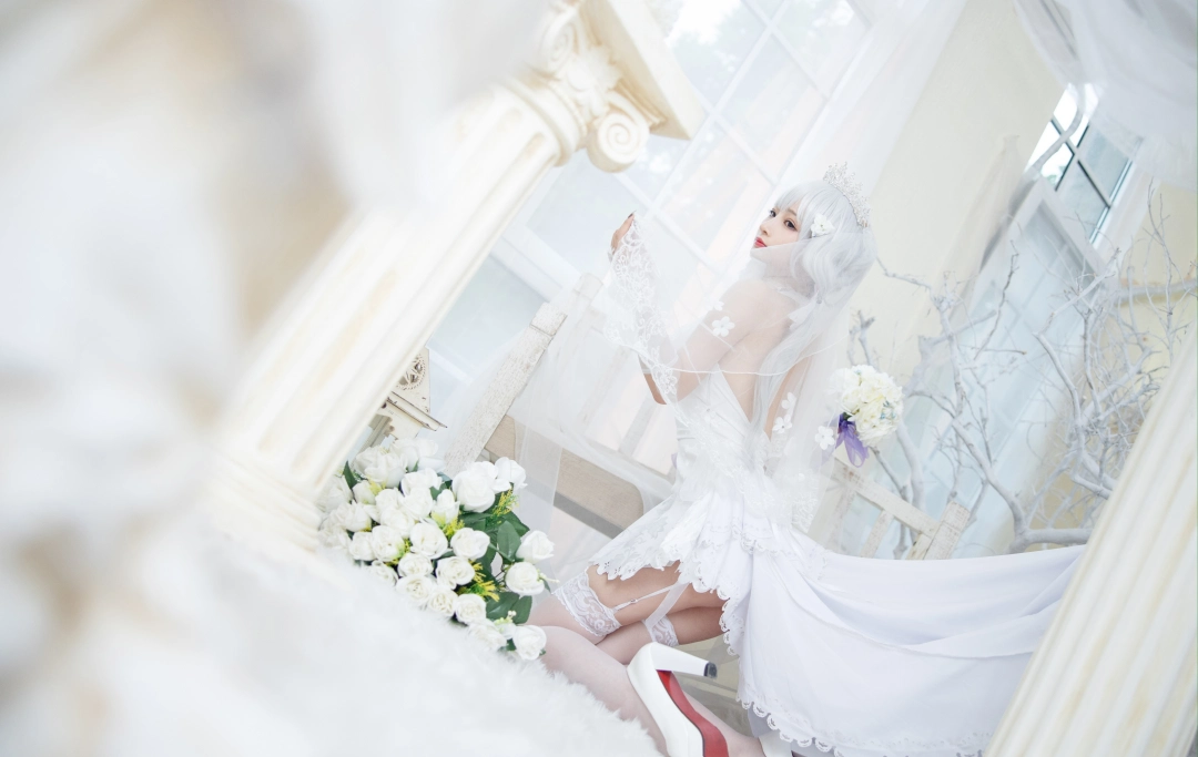 叉子宝宝碧蓝光辉cos图鉴赏