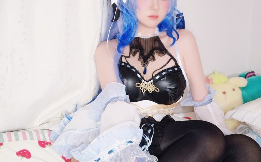 Yuki亭亭子甘雨cos作品图