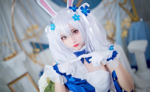 花柒hana拉菲花嫁cos图鉴赏