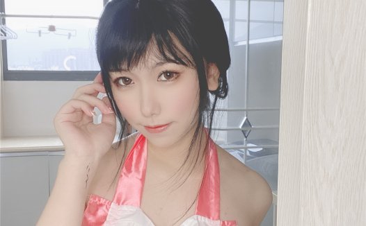 芋圆侑子围裙cos图片免费鉴赏
