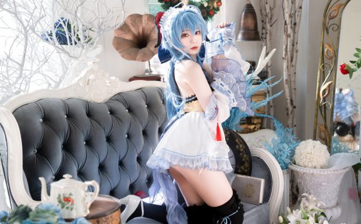 安食Ajiki原神甘雨cos作品免费分享