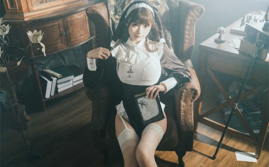 河豚抚子修女cos作品分享