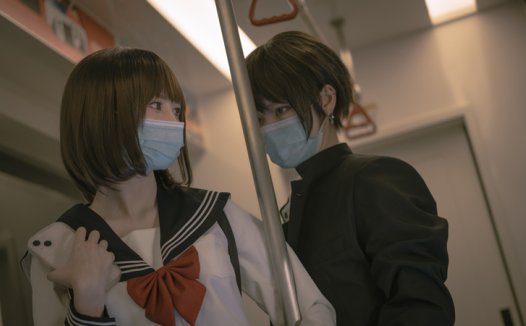 西园寺南歌电车物语cos图片