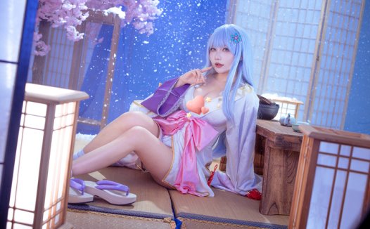 是一只熊仔吗cos雪女图片分享