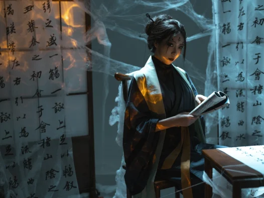 杏仁曲奇黑神话悟空四妹cos图,是一场气质的绝杀